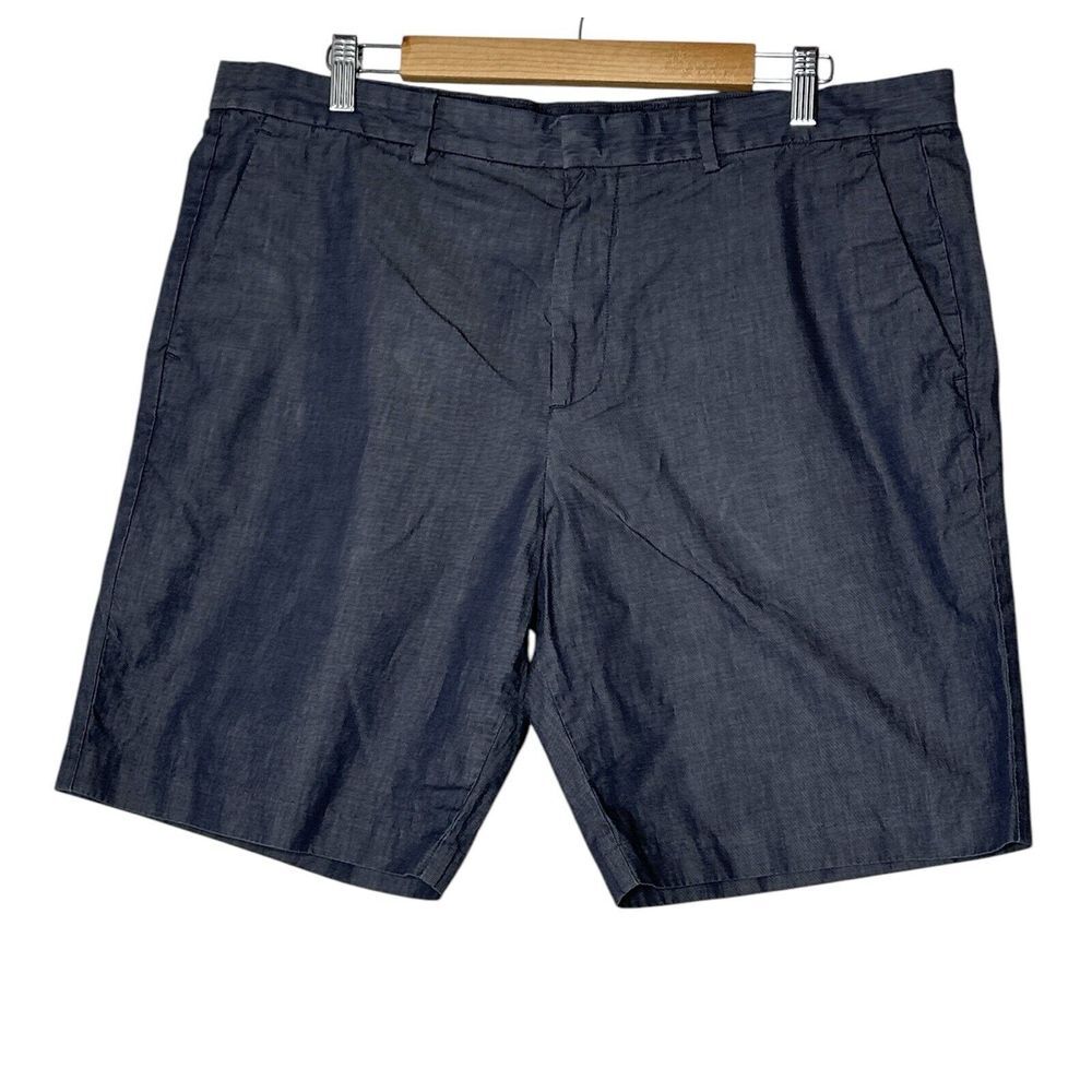 Theory Shorts Mens Size 38 Gray Performance Stretch‎ Chinos Golf Work Outdoor